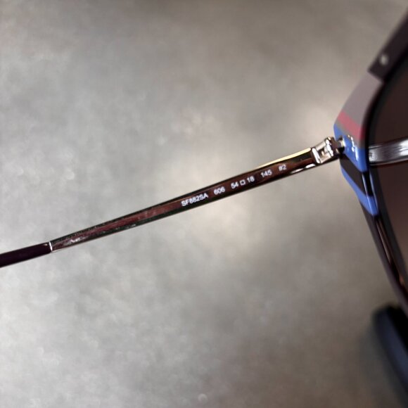 Salvatore Ferragamo Sunglasses Woman Wine Gold SF882SA-606 - Picture 6 of 8